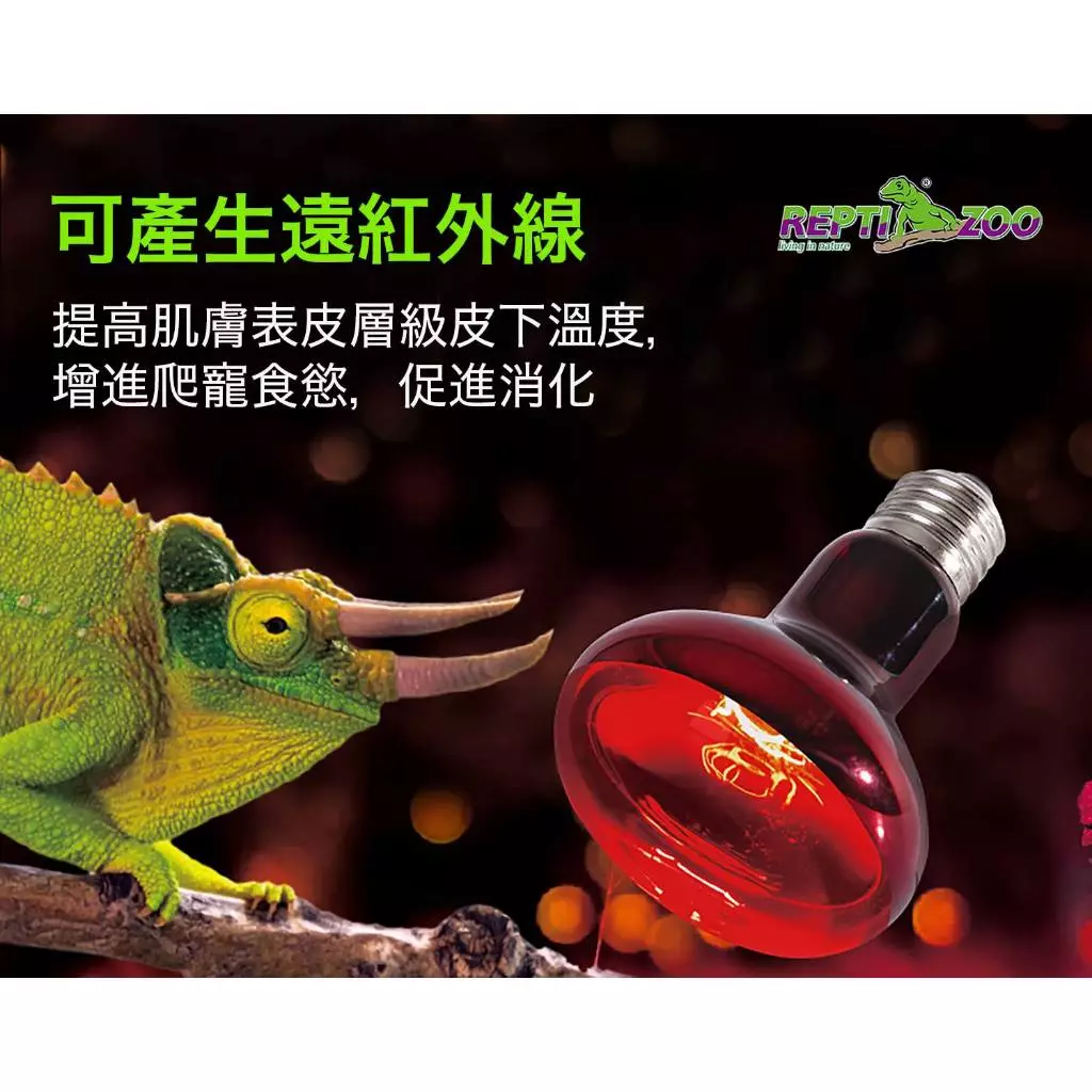 REPTIZOO 紅外線加熱燈泡