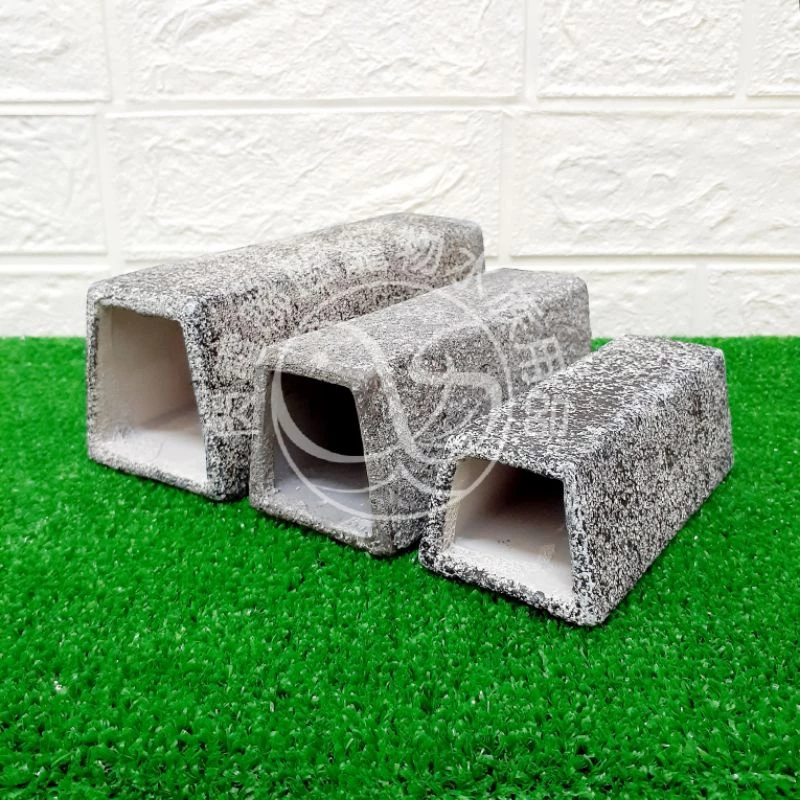 【閃電聯盟】雅柏 UP 專業型 異型繁殖甕 S / M / L 異型 躲藏磚 陶瓷磚 裝飾品 鼠魚 底棲魚 繁殖甕 躲藏