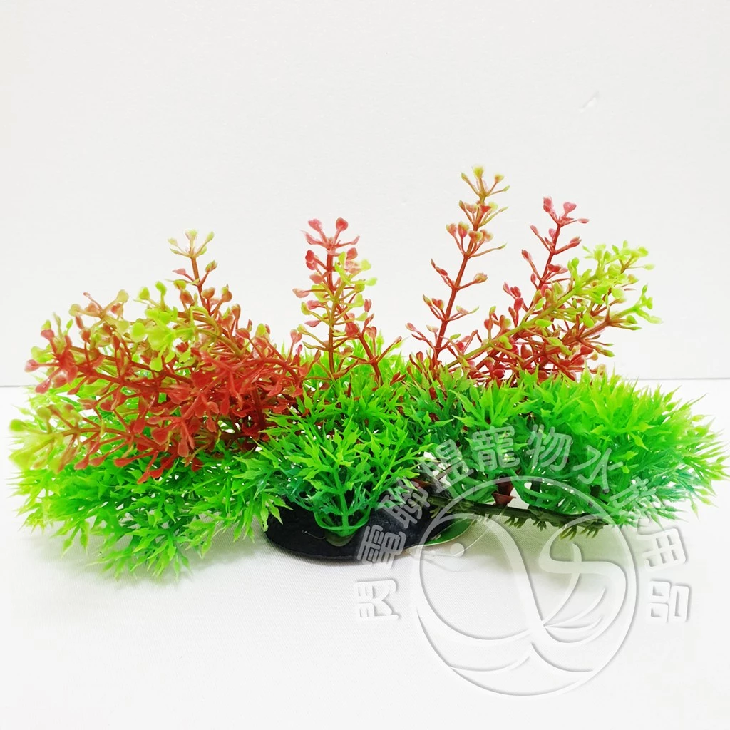 【閃電聯盟】假水草 仿真水草 造景飾品 造景裝飾 魚缸造景 塑膠假花 假草 假花 塑膠草 水族缸 裝飾品