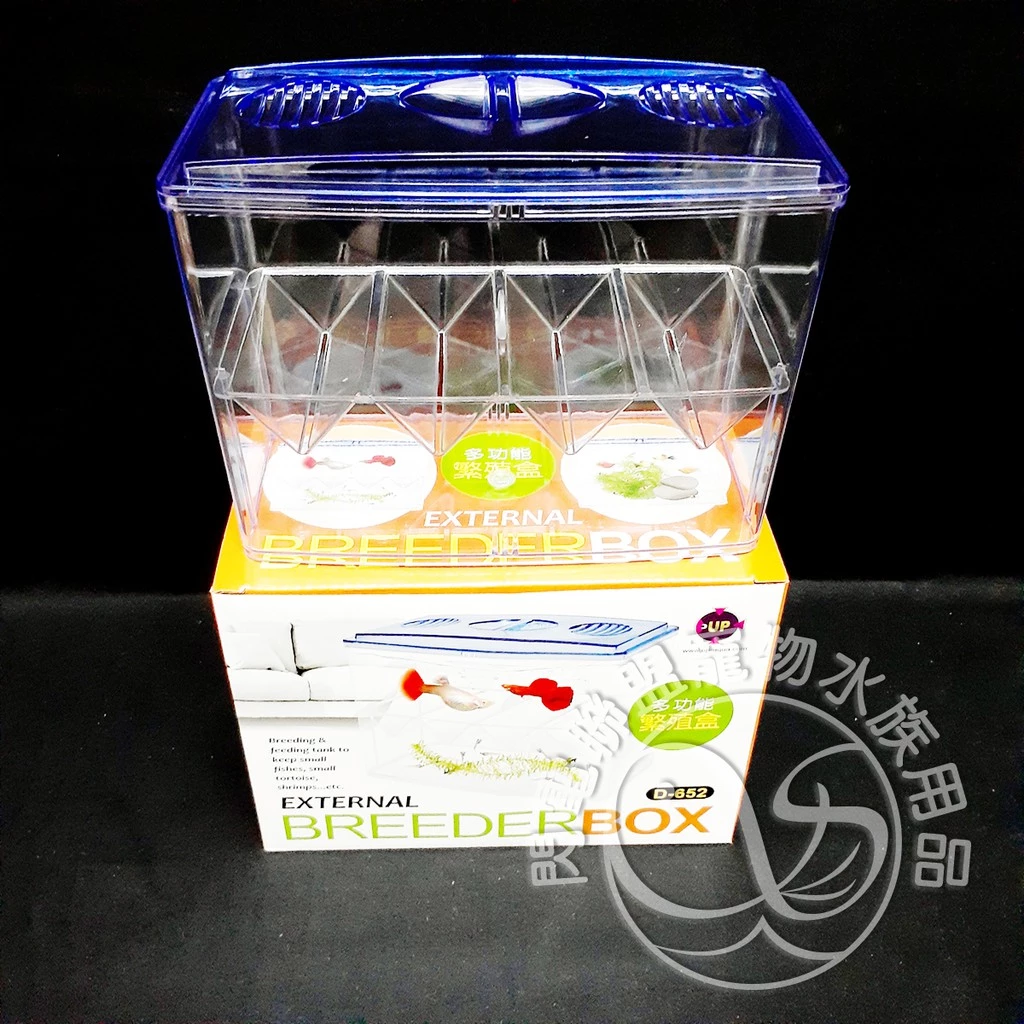 【閃電聯盟】雅柏 UP 壓克力 3合1 多功能鬥魚盒/多功能繁殖盒 孔雀 鬥魚盒 繁殖盒 產卵盒 隔離箱 飼育盒