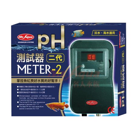 Mr.Aqua PH測試器 (二代) 防潑水型