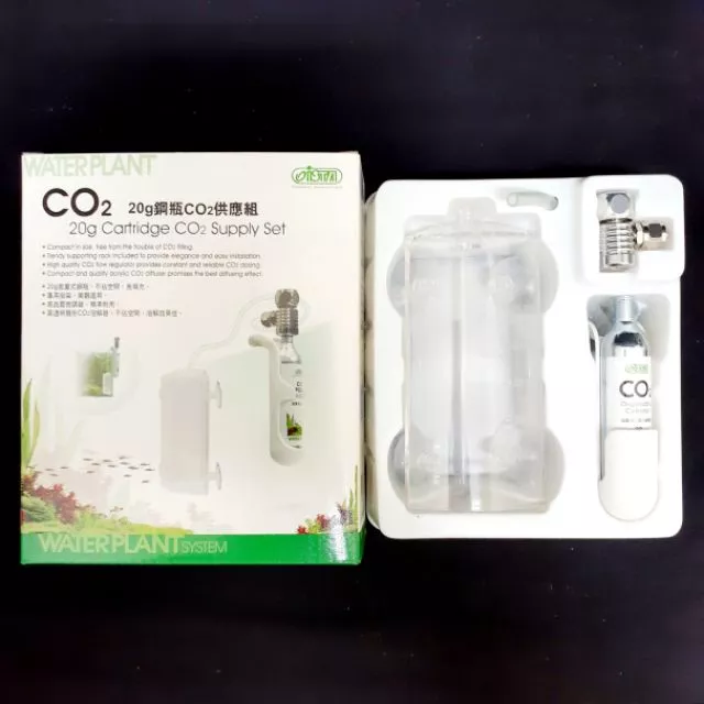 ISTA 拋棄式鋼瓶CO2供應組20g