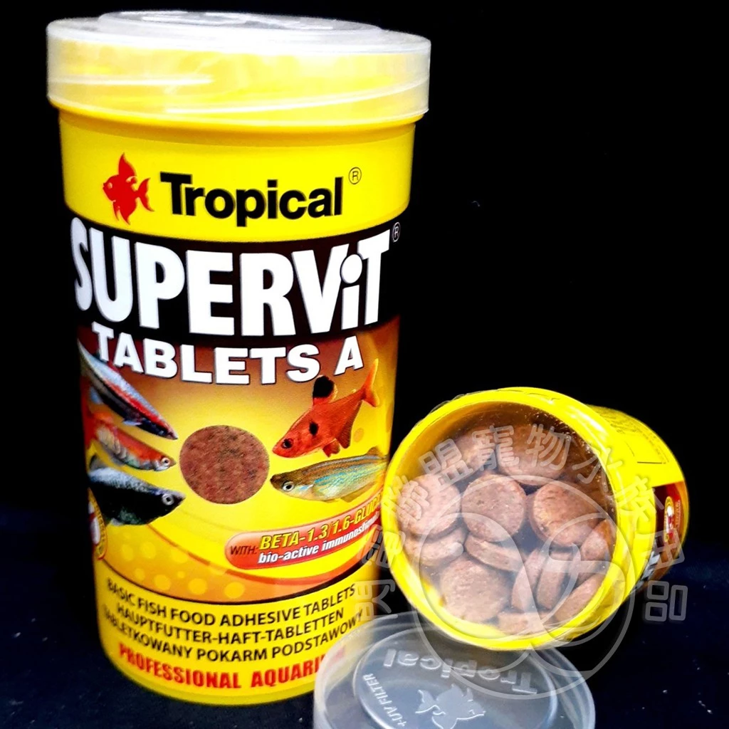 Tropical 增豔維他黏貼飼料
