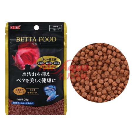 GEX 善玉菌鬥魚飼料20g 
